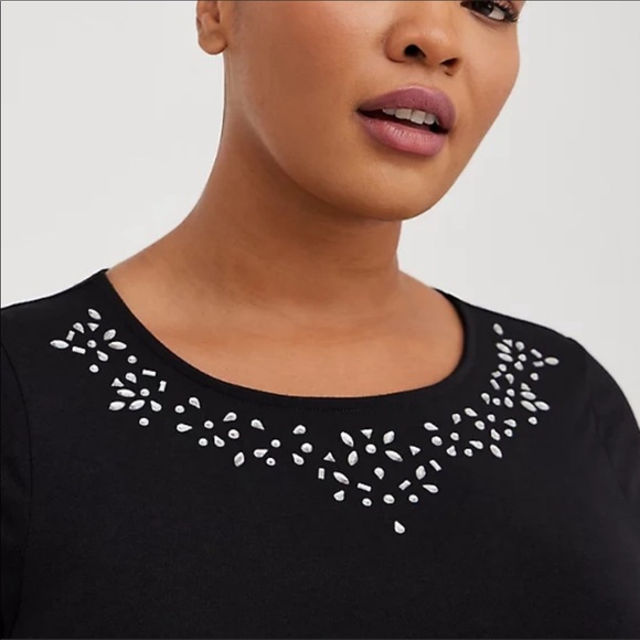 Torrid Black Embellished Dress - Picture 3 of 16